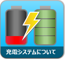 キャンピングカーの充電システム